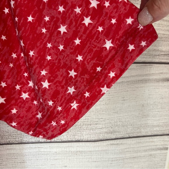 RED STARS TOP - Picture 4 of 6